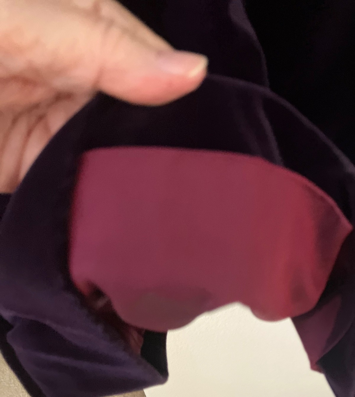Saint Laurent Rive Gauche YSL Deep Purple Vintage Velvet Dress
