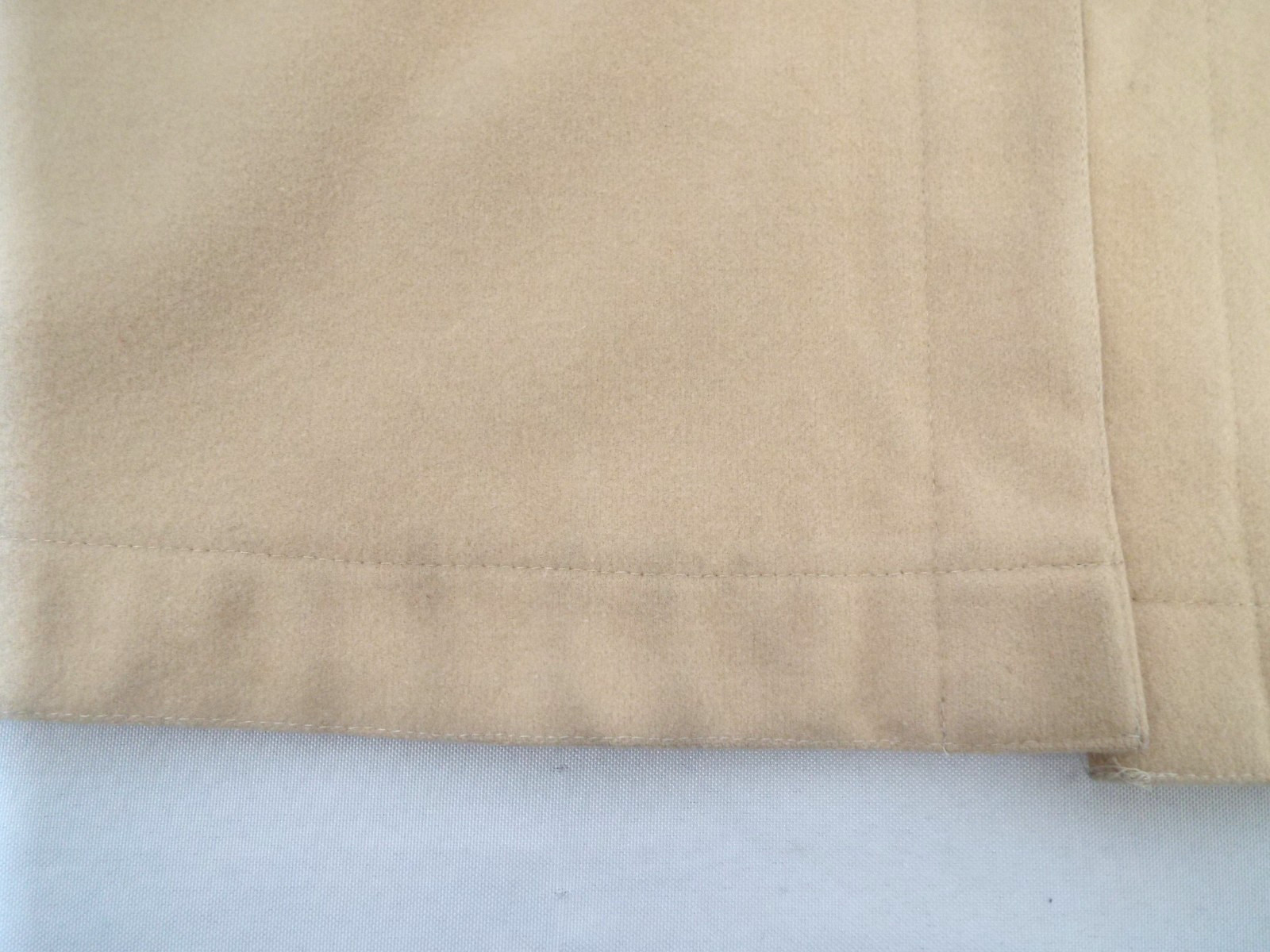 VTG 1970s KENZO JAP Beige Wool Coat Dress Size 8 Cape Pockets Sakowitz Houston
