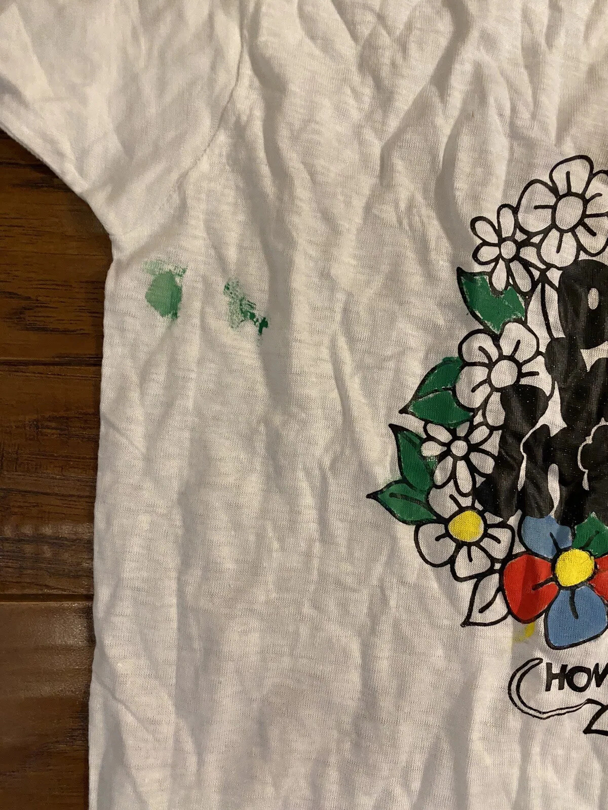 Vintage 1976 Shirt Cans Paint And Wear Shirt “Home Savings” *See Description”