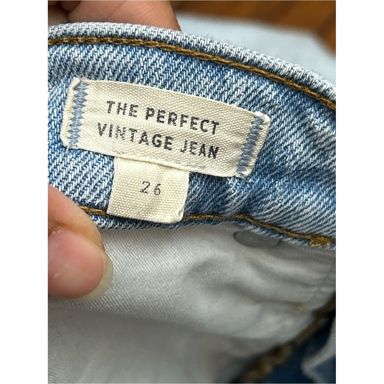 Madewell light Blue the perfect vintage Jean
