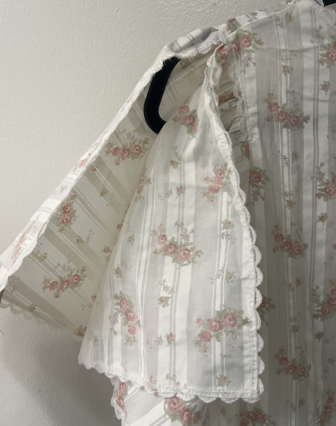 GILLIGAN O&rsquo;MALLEY Floral Night Gown Light Weight Short Sleeve SIZE Large 16-18