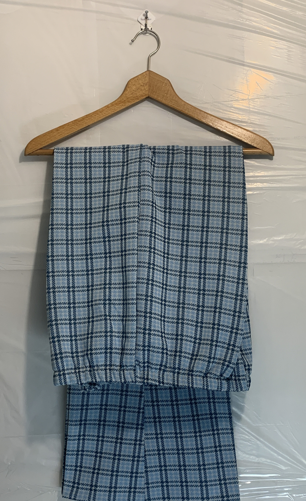 Women’s Pants Straight Leg Polyester Sz 22 1/2 Elastic Single Stitch 70’S VTG