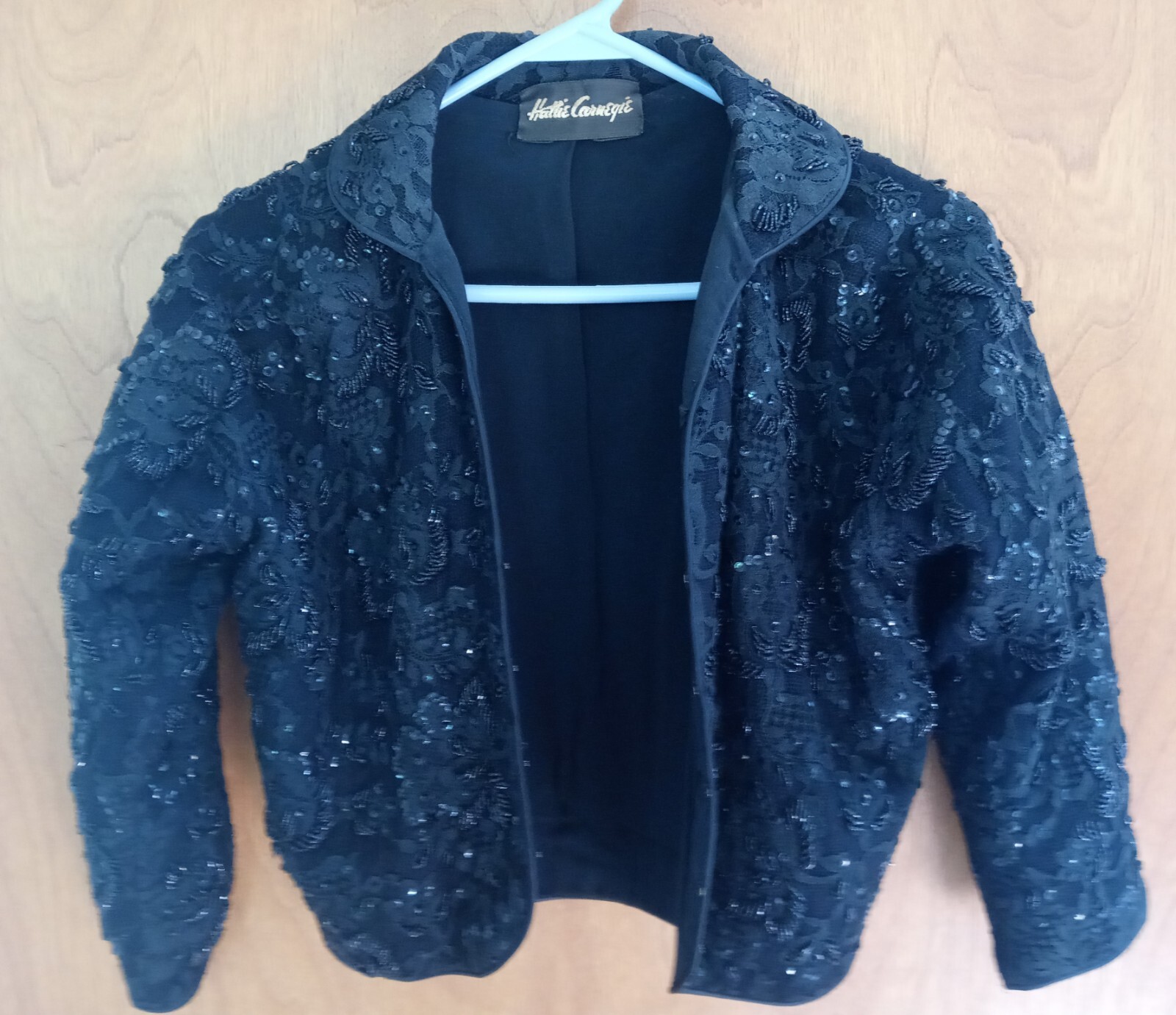Hattie Carnegie vintage beaded bolero jacket