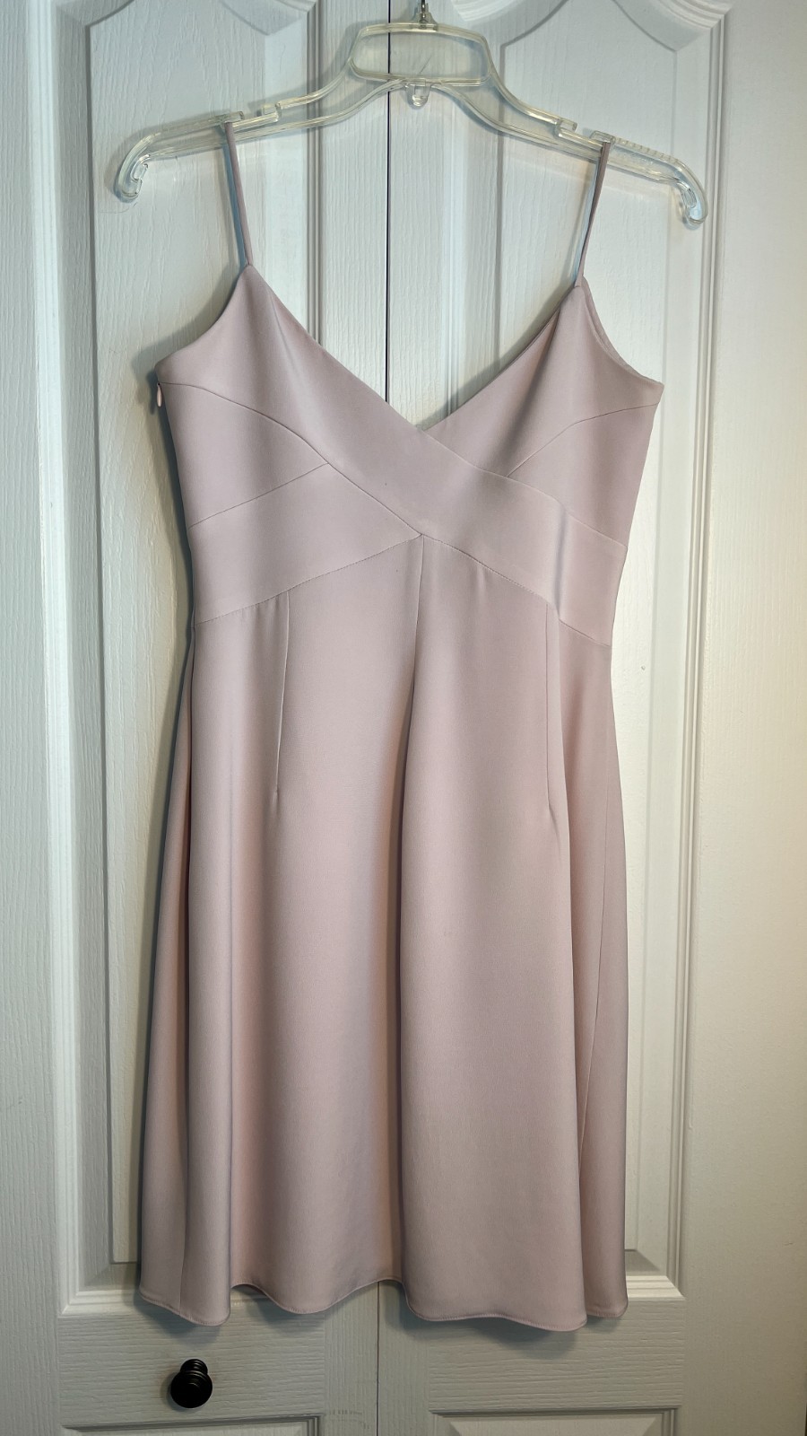 Giorgio Armani Collezioni Vintage Pink/Mauve Spaghetti Strap Cocktail Dress Sz 8