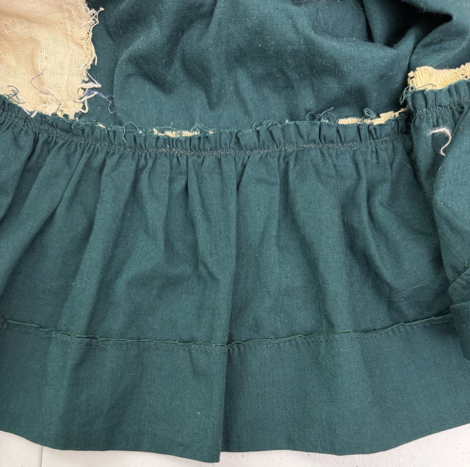 Vintage Gunne Sax Black Label Dress Forest Green Corset Medieval Renaissance 70s