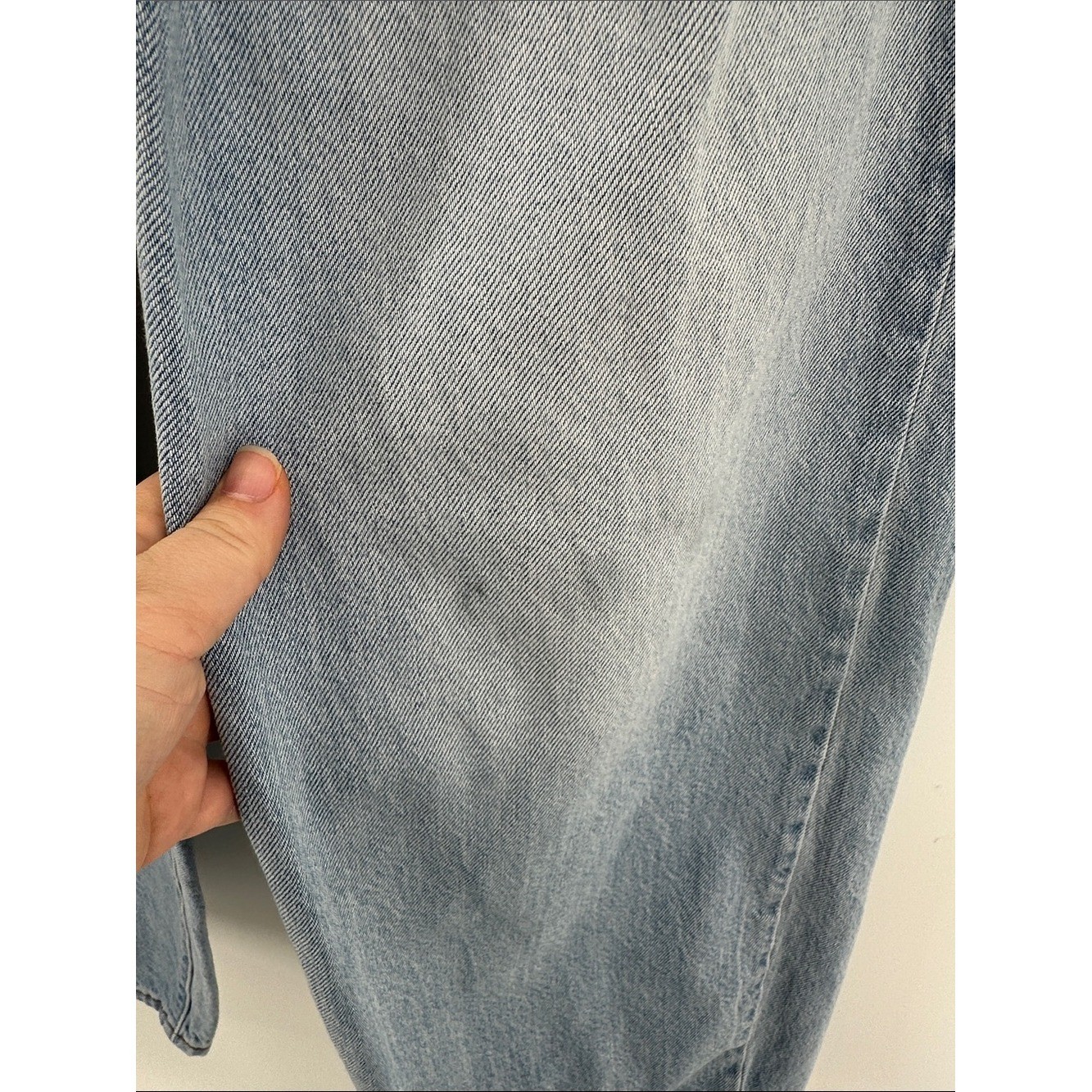 Levi&rsquo;s Premium Baggy Dad Y2K Streetwear Skater Retro Light Blue Jeans Sz25