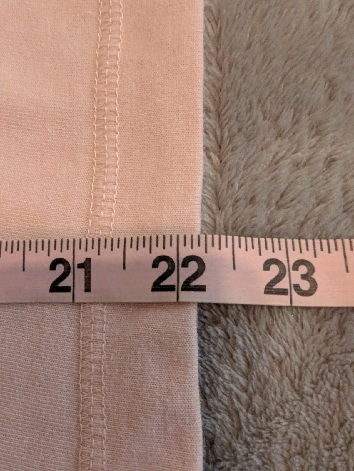 Vintage 1990s Brandon Pink Pullover Top Shirt Large Cotton Poly Blend Pocket