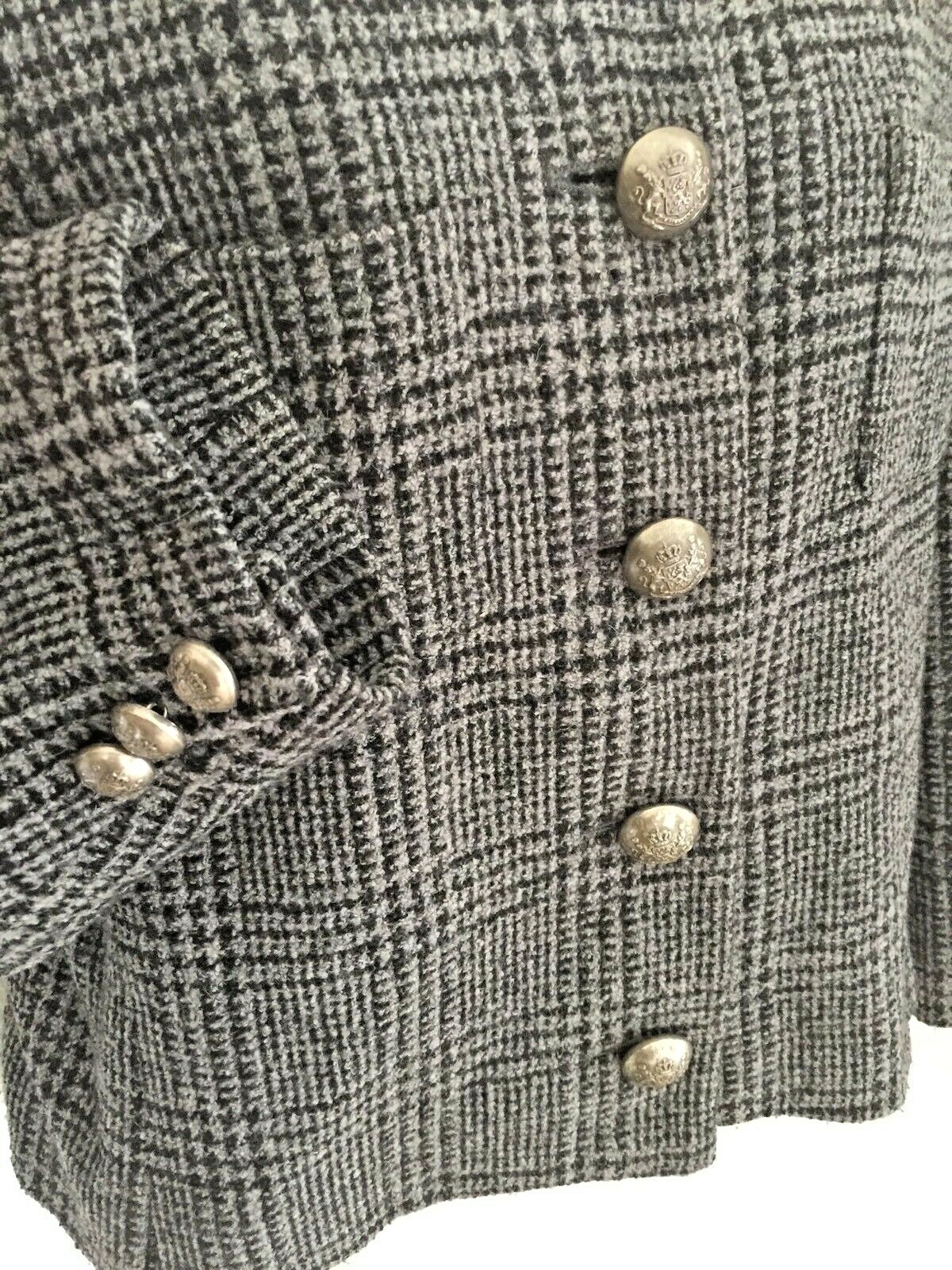 Vintage Jaeger Lined Wool Jacket Made in the England Ladies AU 14 in VGC
