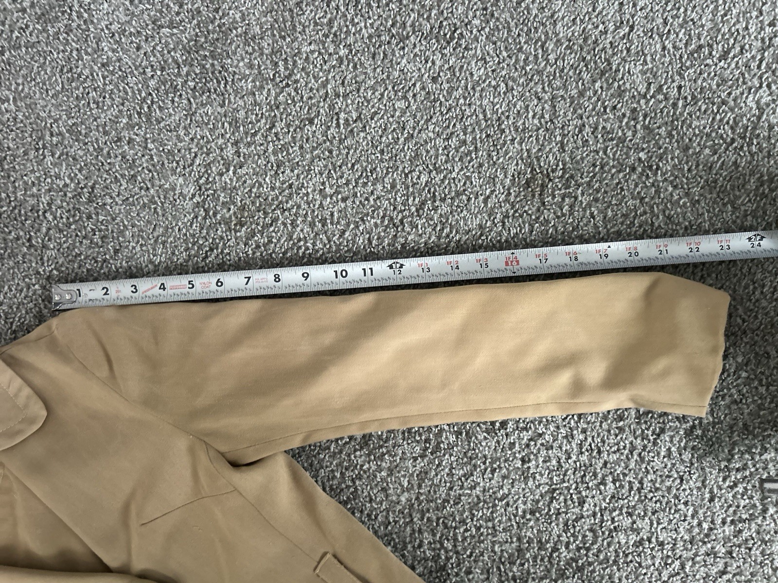 Vintage Carol Brent Trench Coat. Unknown Size. See Description And Pictures.