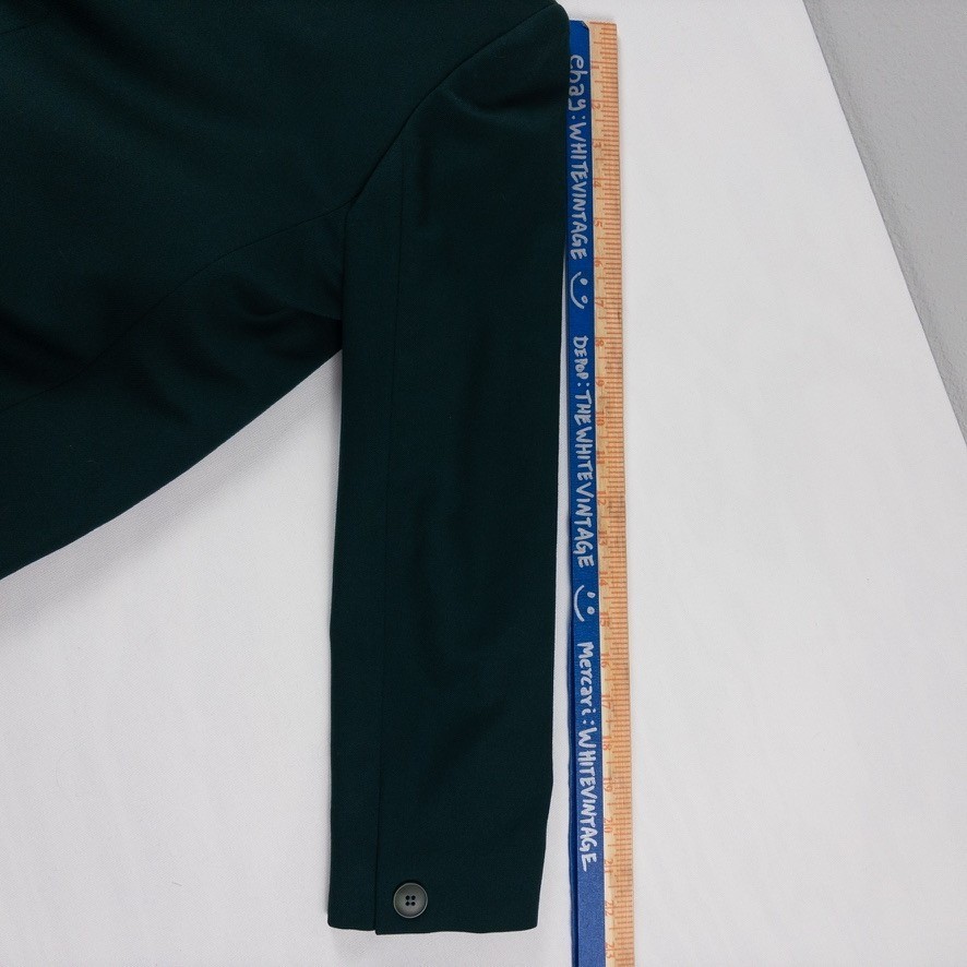 Pendleton Blazer Skirt Suit Womens 8P Green Virgin Wool Vintage Made in USA Suit