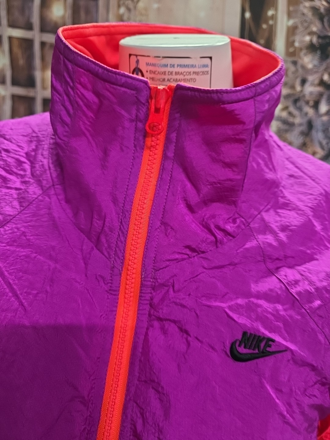 Vintage Nike 80s Neon Colorblock Jacket and Pants Track Suit Size Large New/tag