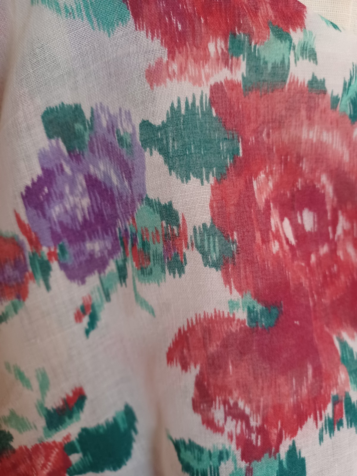 Vintage 1980s L. Rothschild Floral Print Tiered Cottagecore Prairie Tea Dress
