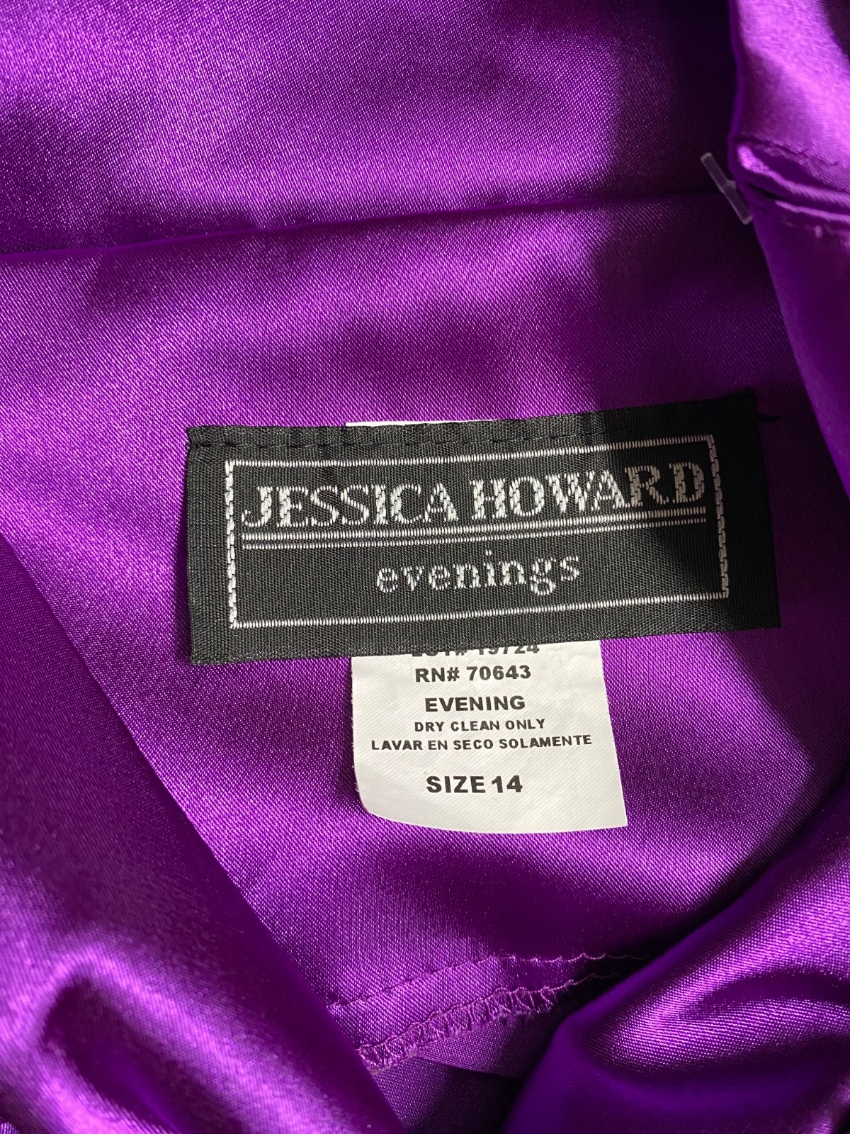 Vintage 1990s Purple Satin Rosette Blouse Going Out Fairy Boho Size 14