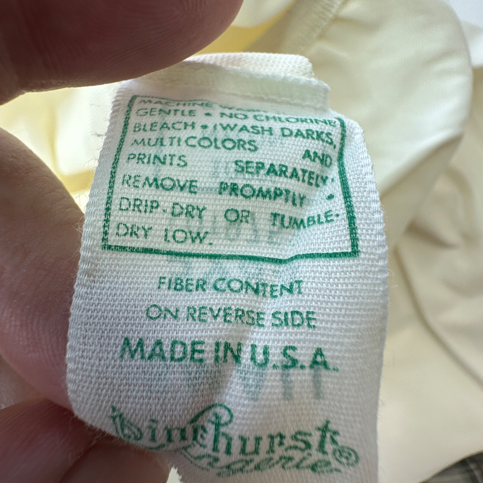 Pinehurst Womens Half Slip Size Small Made In USA Cream Nylon Lace Knee Length