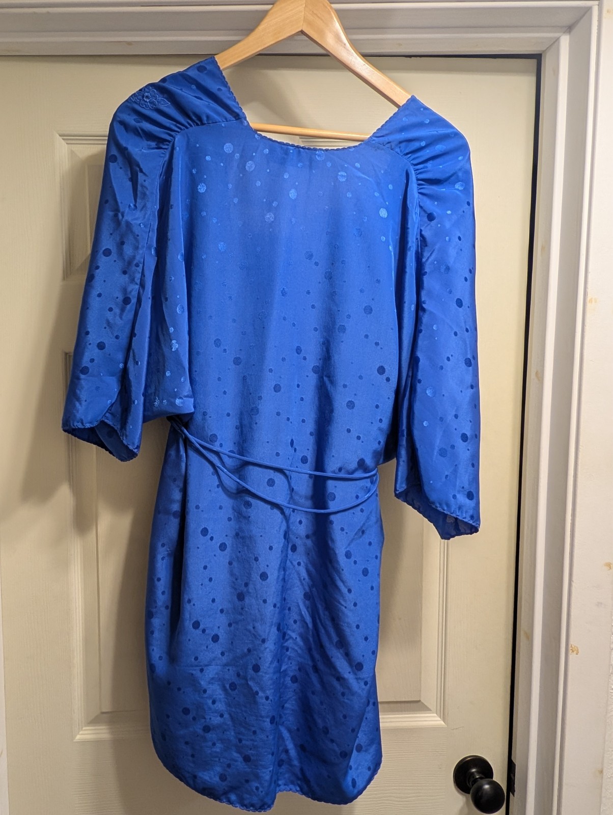 VTG RARE 1990s Saks Fifth Avenue Blanche By Ralph Montenero Nightgown & Robe S