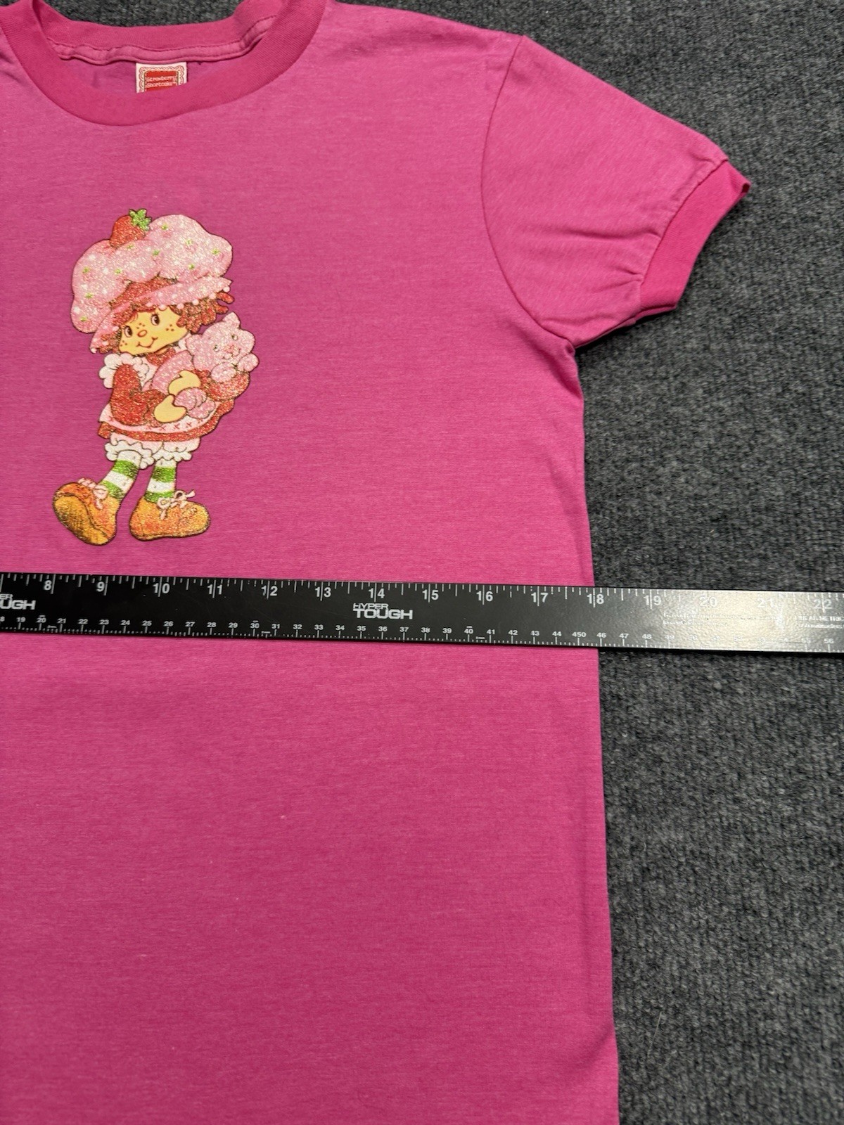 Vtg Y2K Strawberry Shortcake Ringer T Shirt New OLD STOCK XL 2003