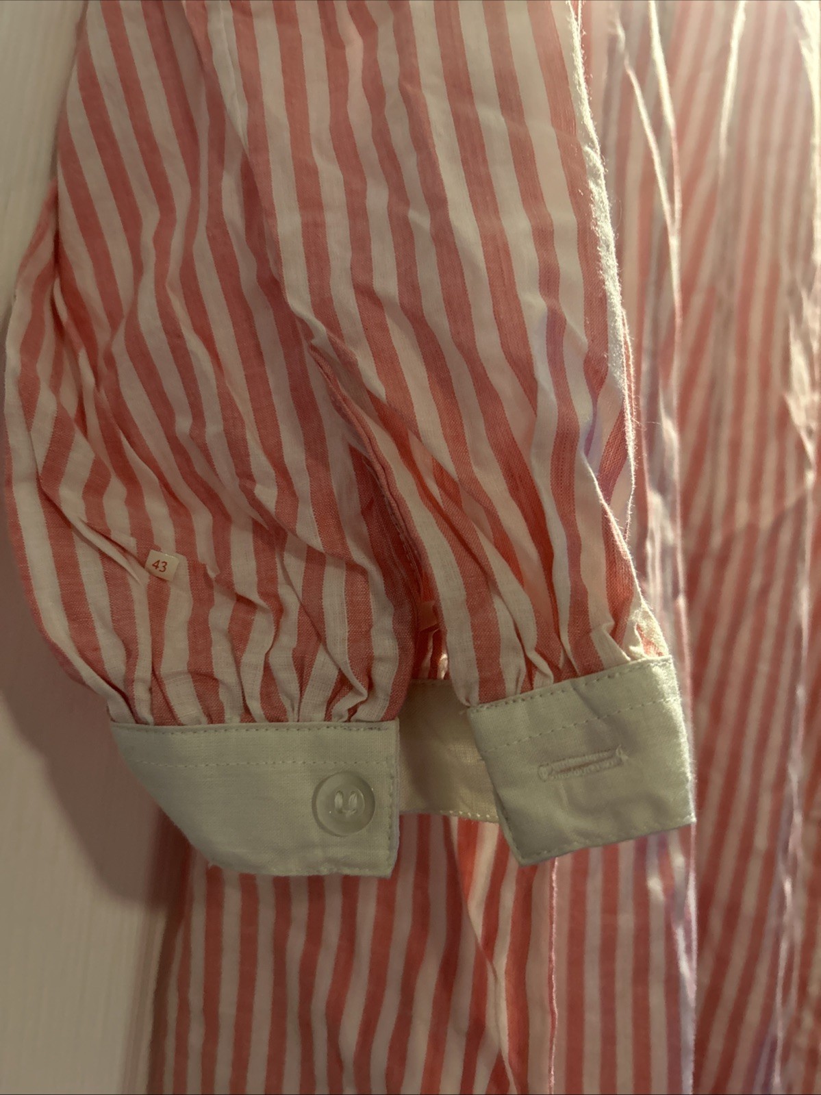 VTG Cherokee Striped Long Cottagecore Sleep Shirt Lot Of 3 NOS Deadstock 80s 90s