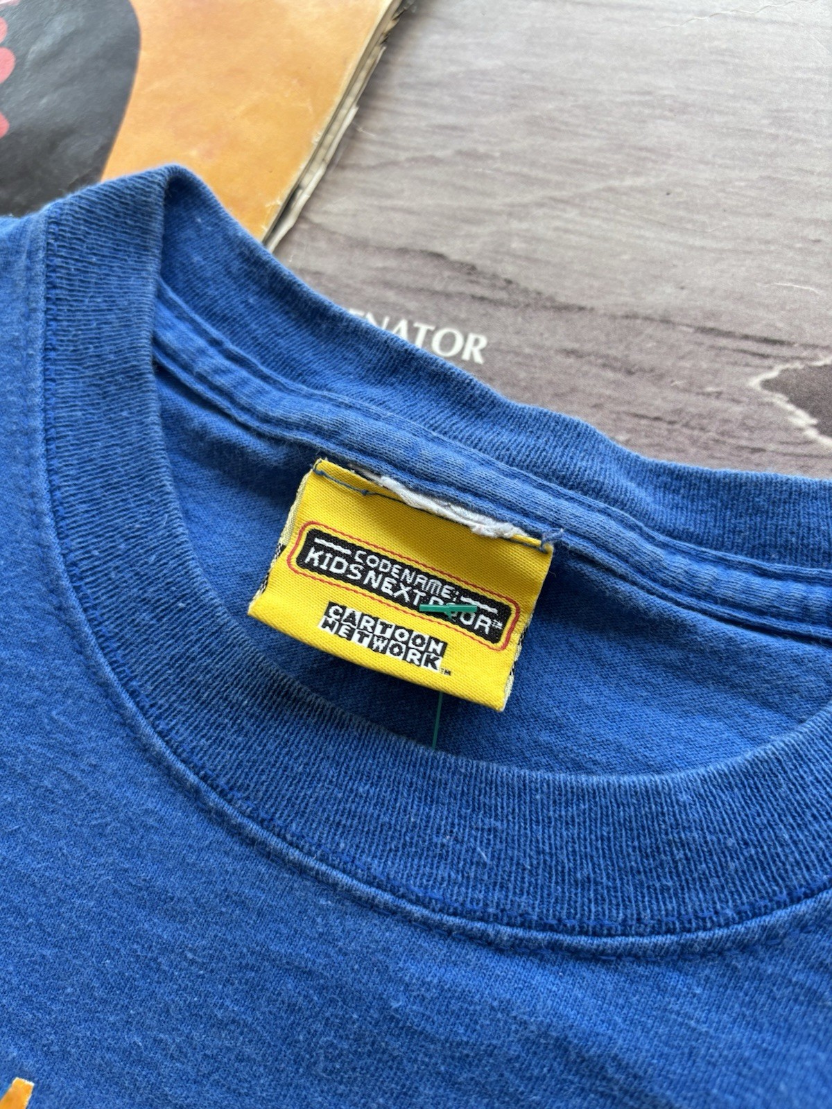 VTG Cartoon Network Code Name Kids Next Door Baby Tee