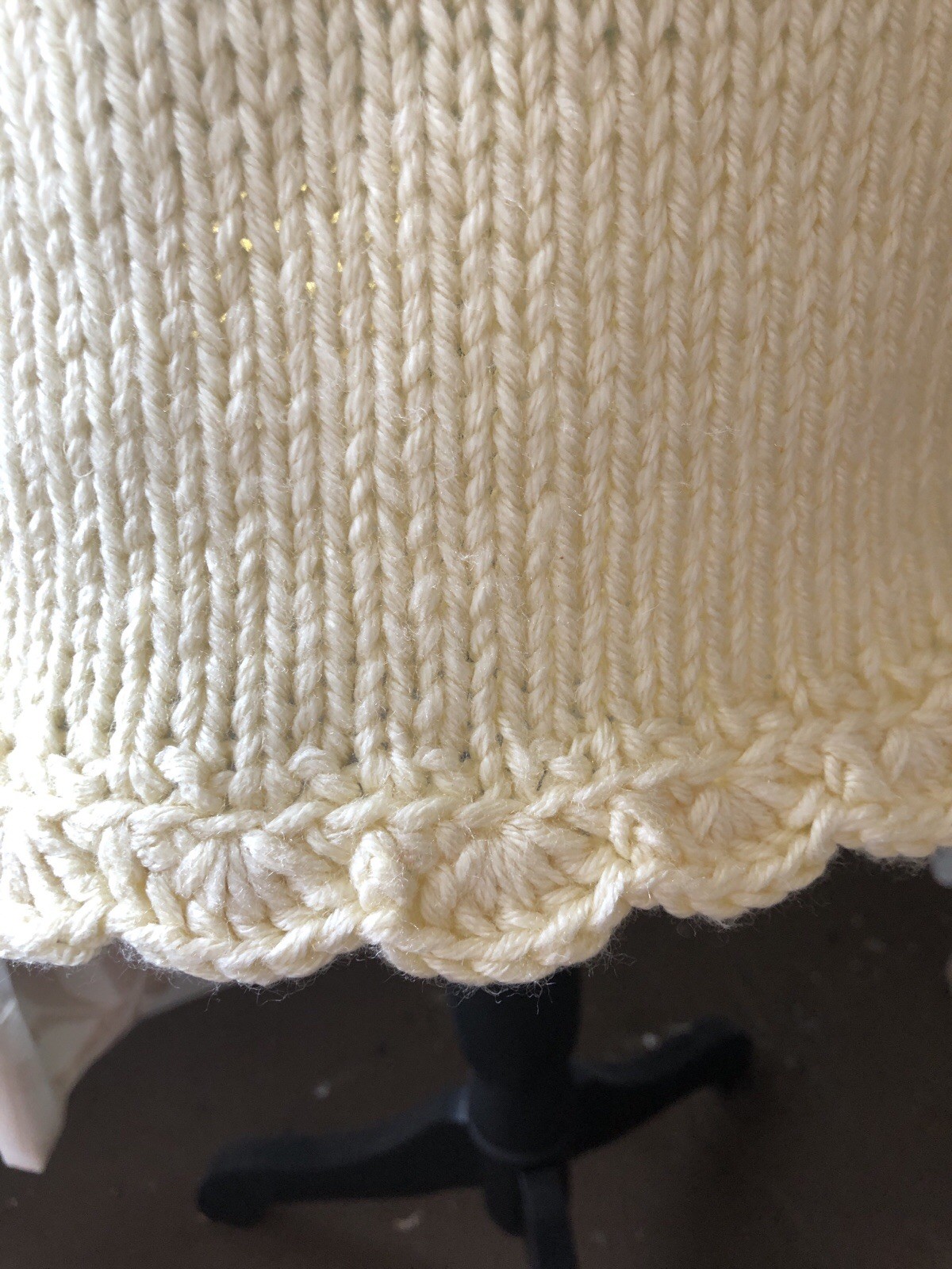 Vintage Hand Knitted Elegant Dress
