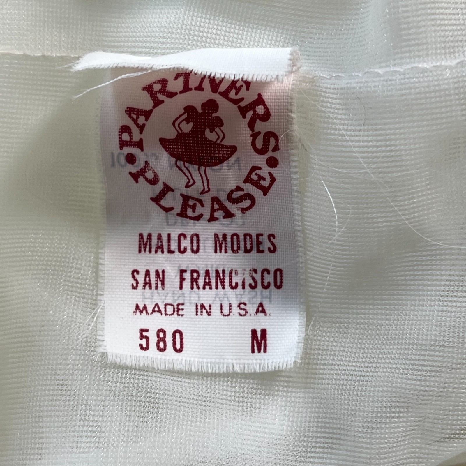 Vtg Partners Please Malco Modes Med Full Petticoat Square Dance Skirt Crinoline