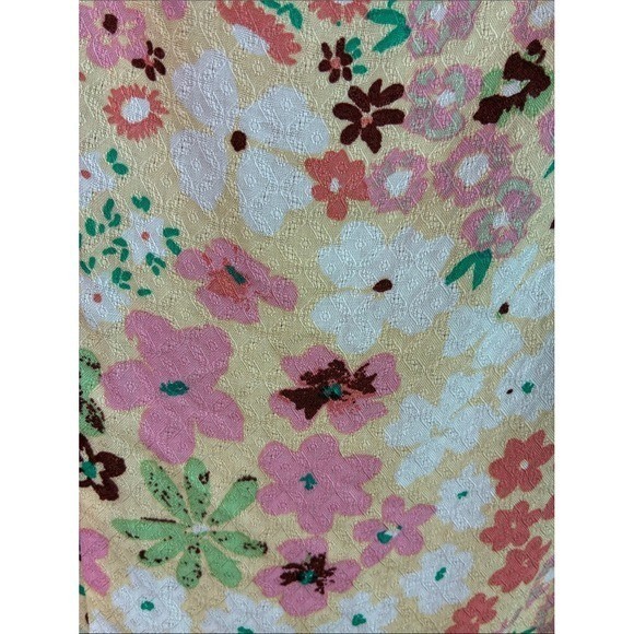 New FREE PEOPLE Small Vintage Combo Callie Printed Tunic Top/Dress Delicate Boho