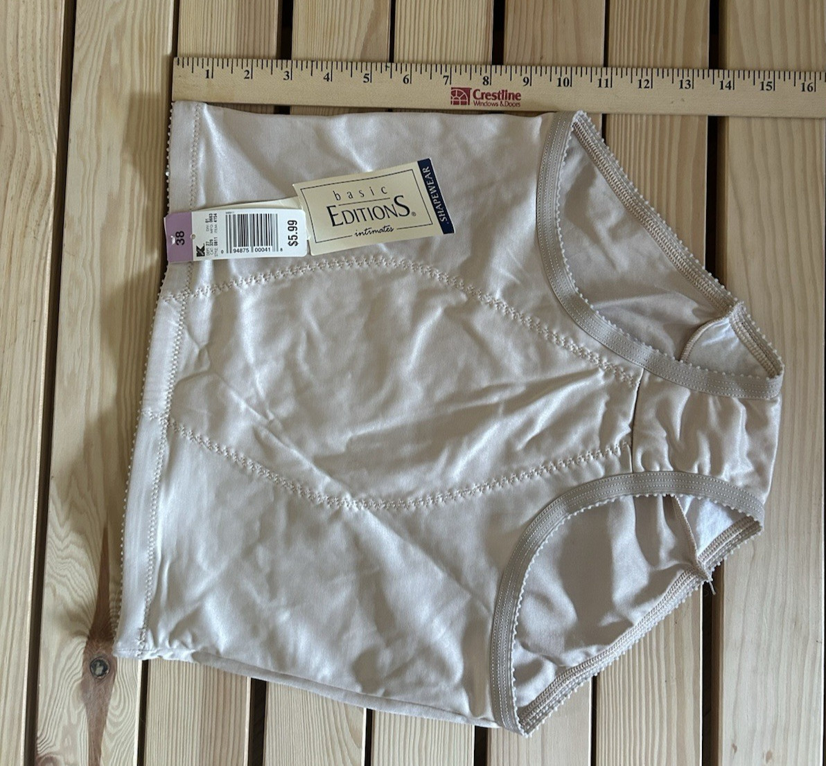 2 units of NOS K-Mart Basic Editions Intimates Shapewear panties sz 38