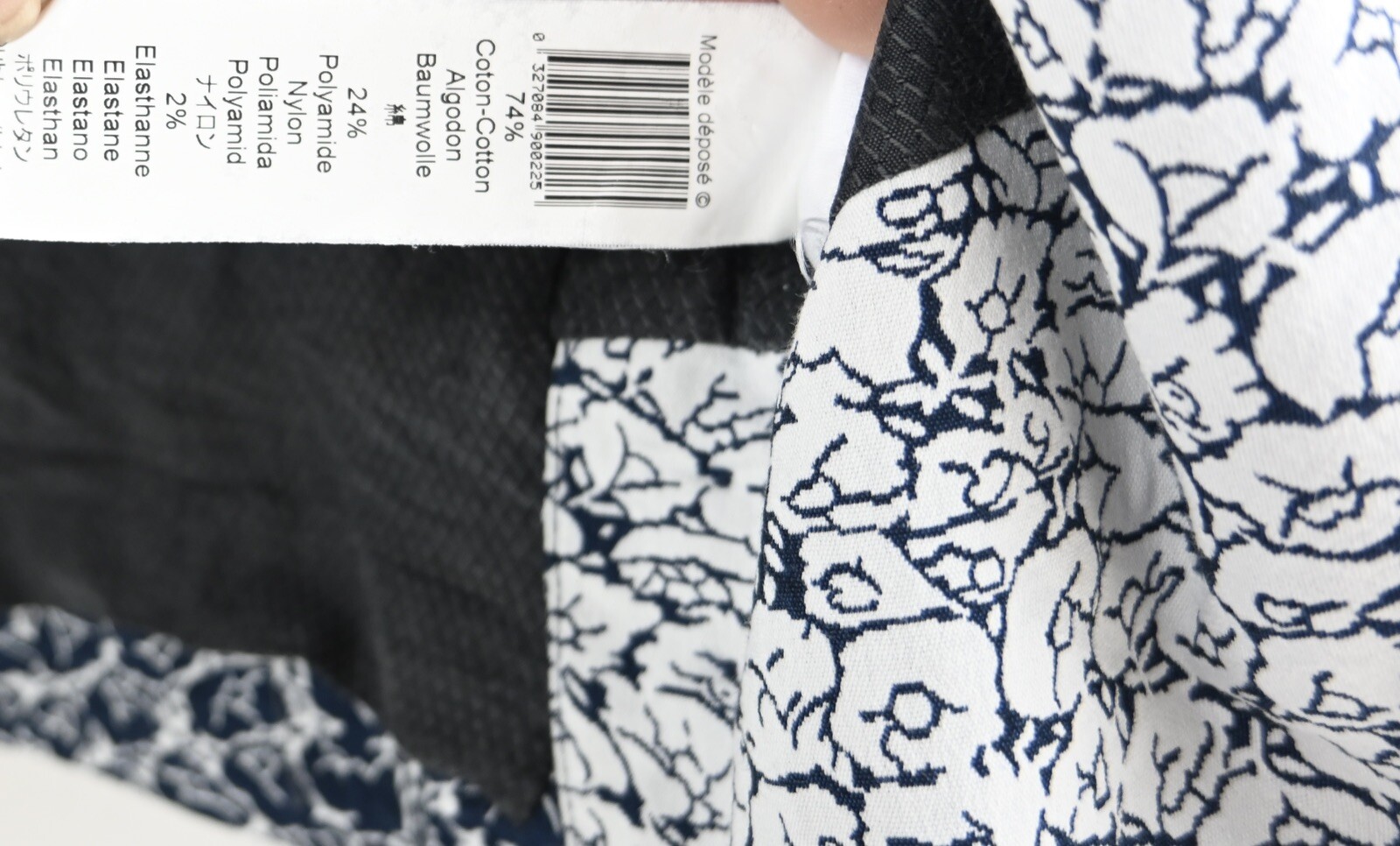 Vintage KENZO jacket in ink/white size EU38/UK10