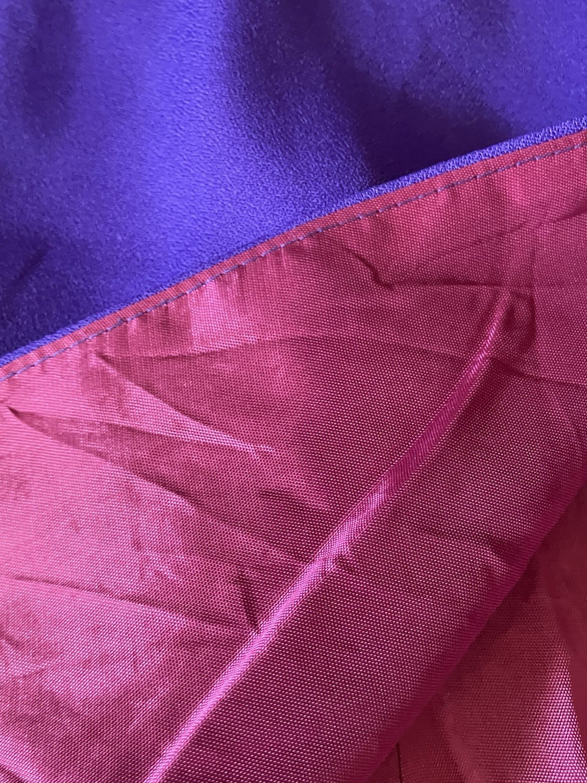 vintage HW collections 80’s-inspired deep purple dress