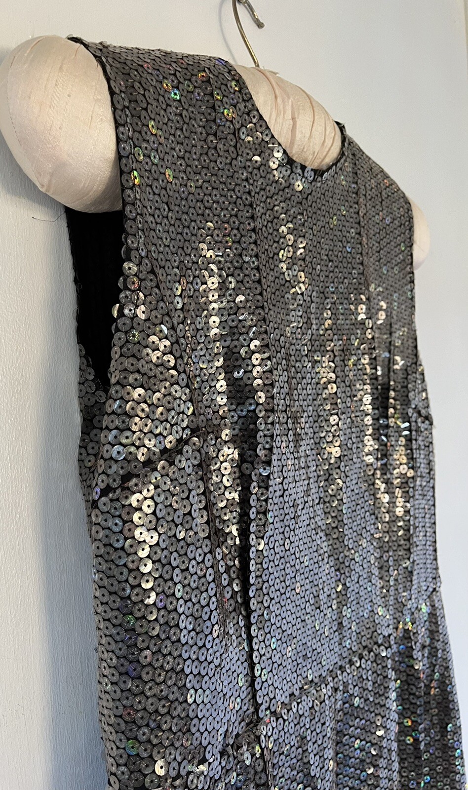 Comme Des Garcons 1999 A/W Runway Sequin Sheath Cocktail Evening Dress