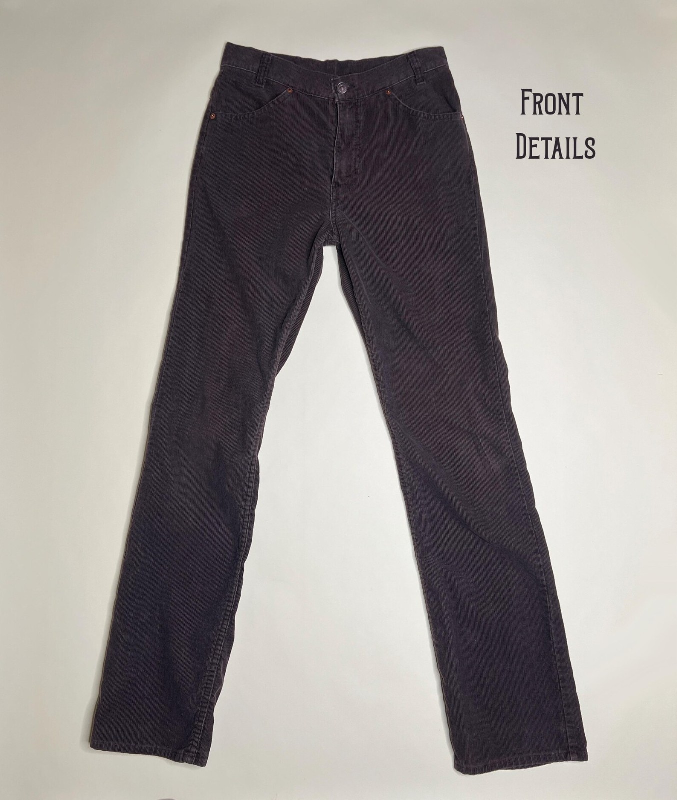 70s Brown Levi s Corduroys | 29 Waist x 33 Length | Vintage Deadstock Pants
