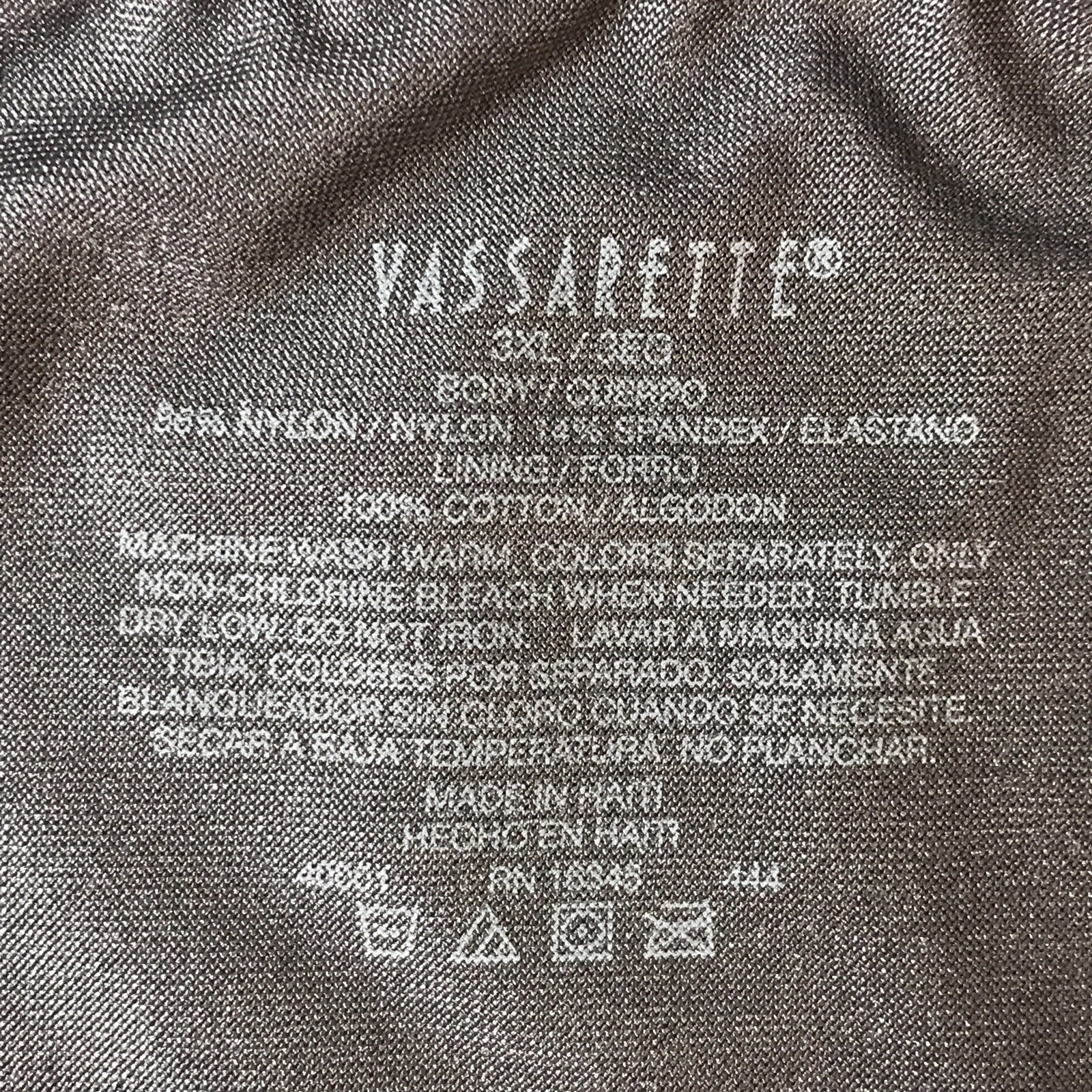 3X Vassarette Undershapers Light Control Panties Second Skin Satin NWT Steele