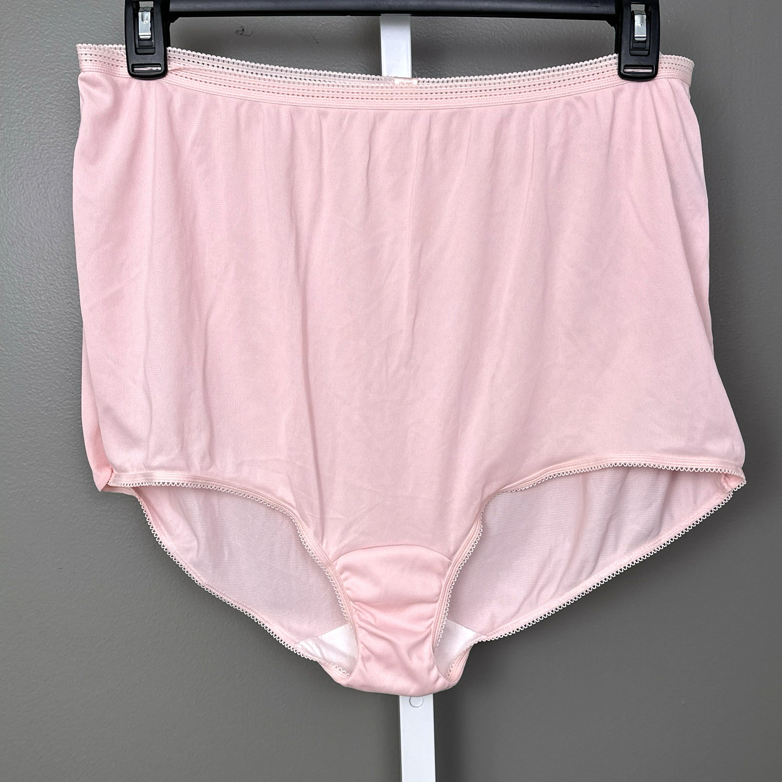 Vintage Sears Panties Plus Size 10 Granny Panty Pillow Tab Acetate Polyester