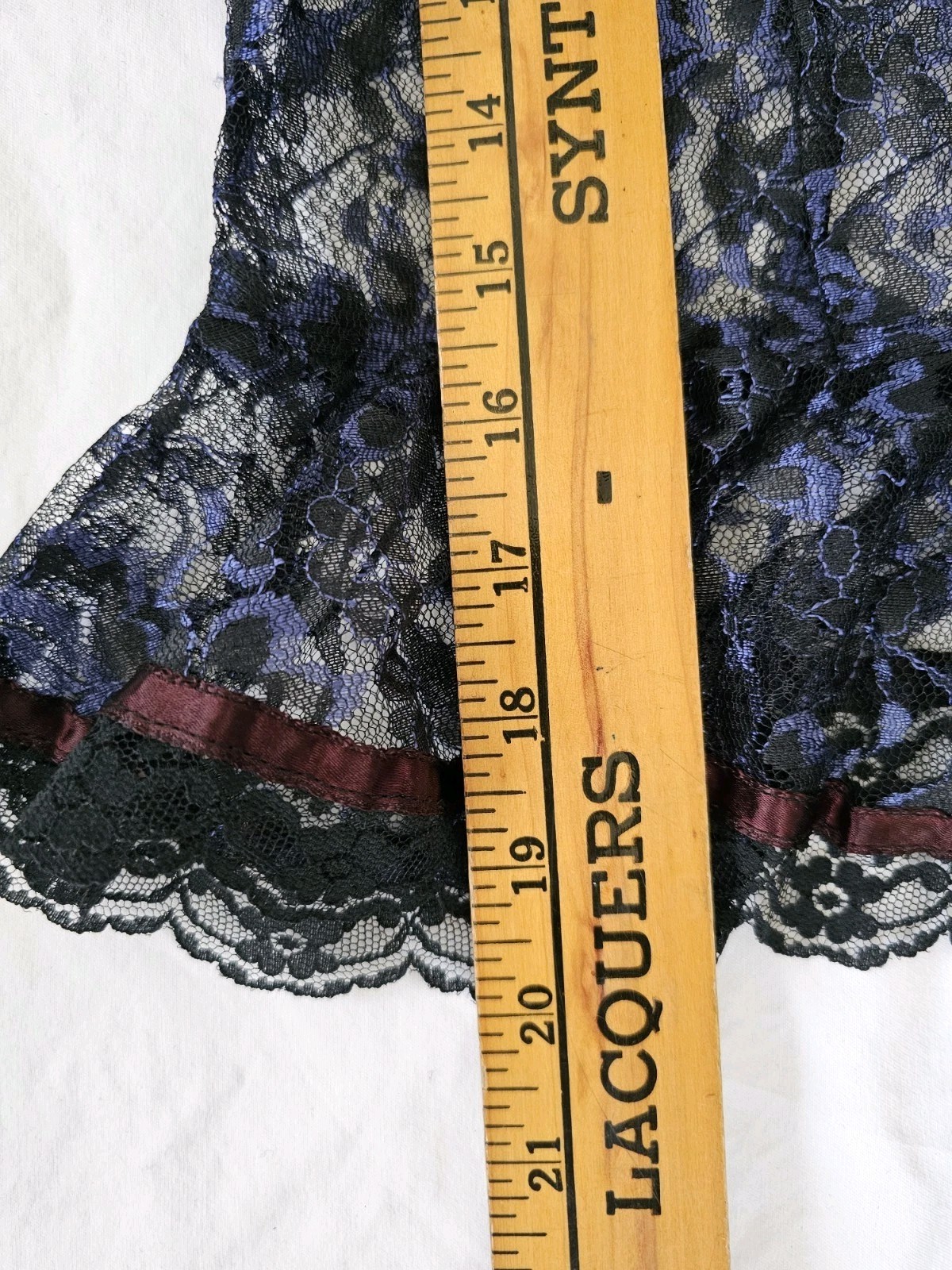Gunne Sax Gunnies Jessica Mcclintock Victorian Sheer Lace Jacket Top XS/S
