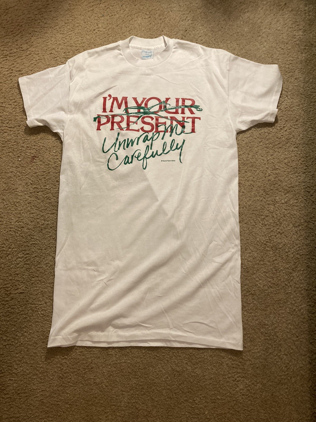 Vintage Nightgown T-Shirt « I&rsquo;m Your Present » One Size Fits All