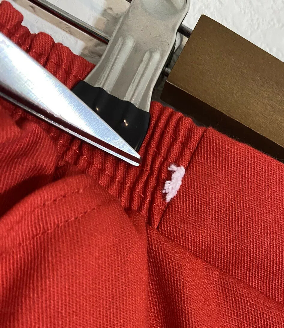 Vintage Pants Red Workwear DeeCee Made in USA 1980s Sz 16
