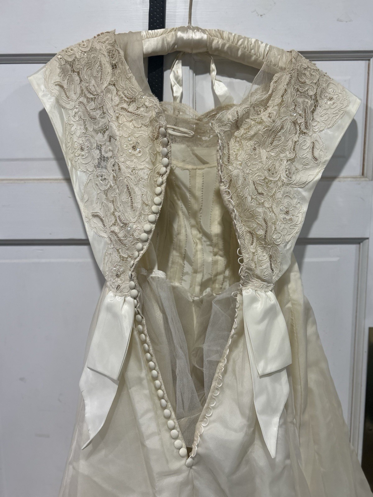 Vintage Wedding Dress Elegantly Crafted In Portland Maine