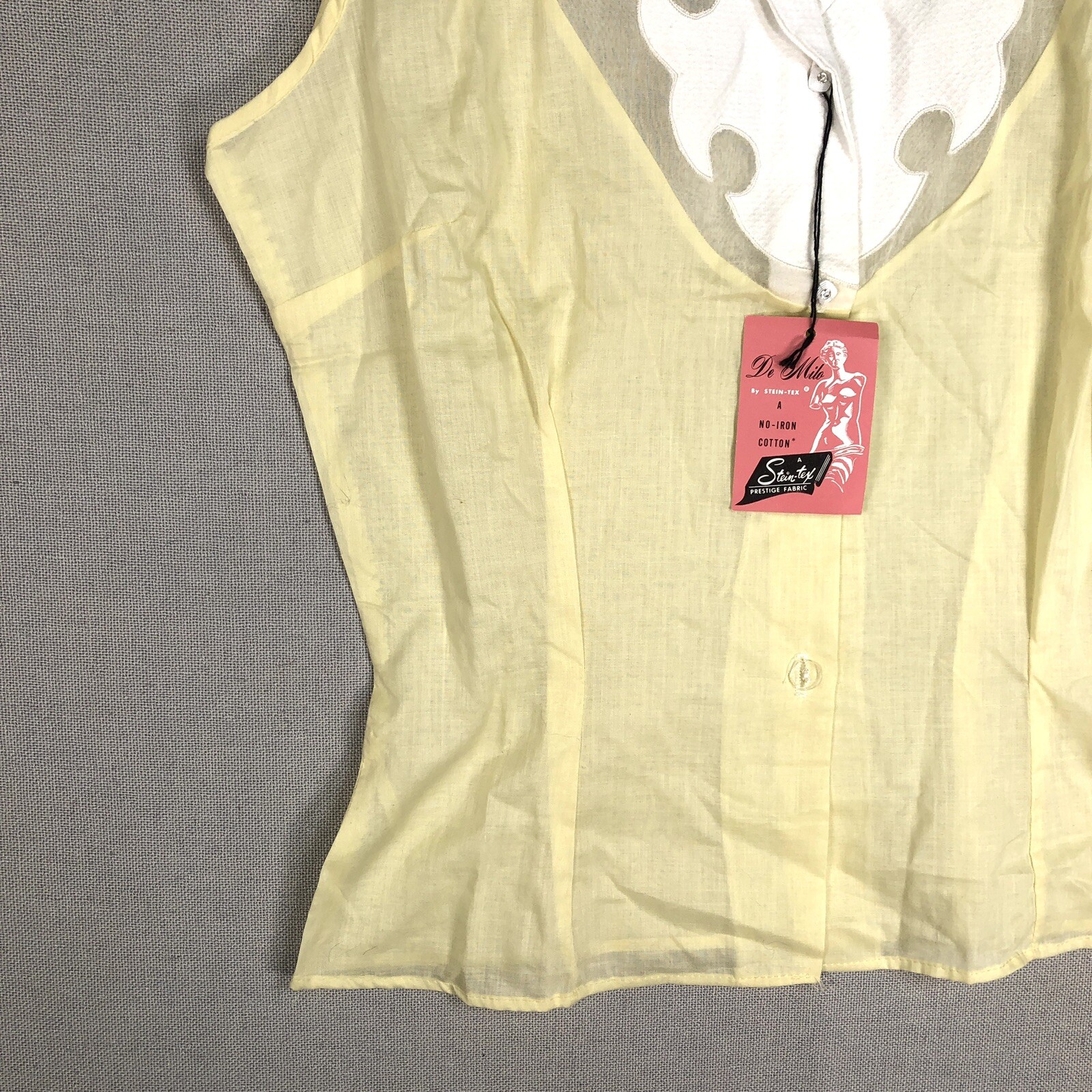 VINTAGE 50s 60s NOS Rockabilly Vest Size Small De Milo Stein-Tex New Womens J23