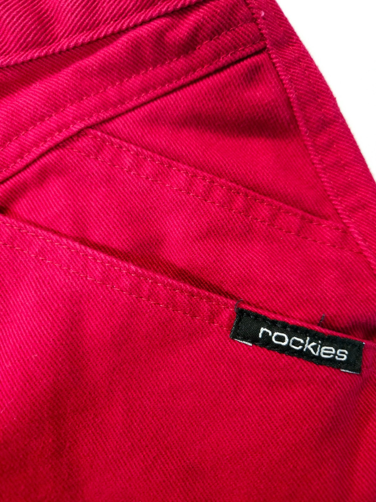 Vintage Bareback Rocky Mountain Jeans 13/14 Long Crimson Red High Waist Western