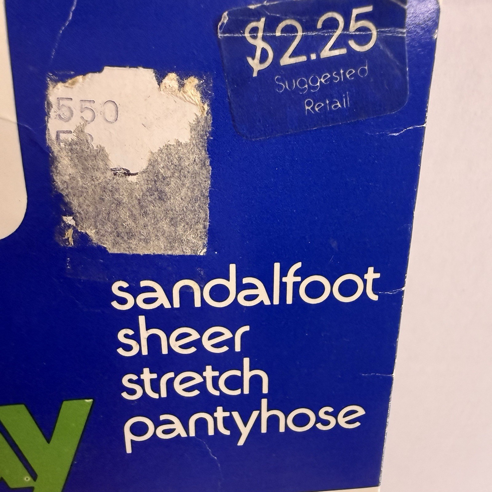 Vintage 1978 Hanes “Everyday” Pantyhose – Size C‑D – Little Color – NOS