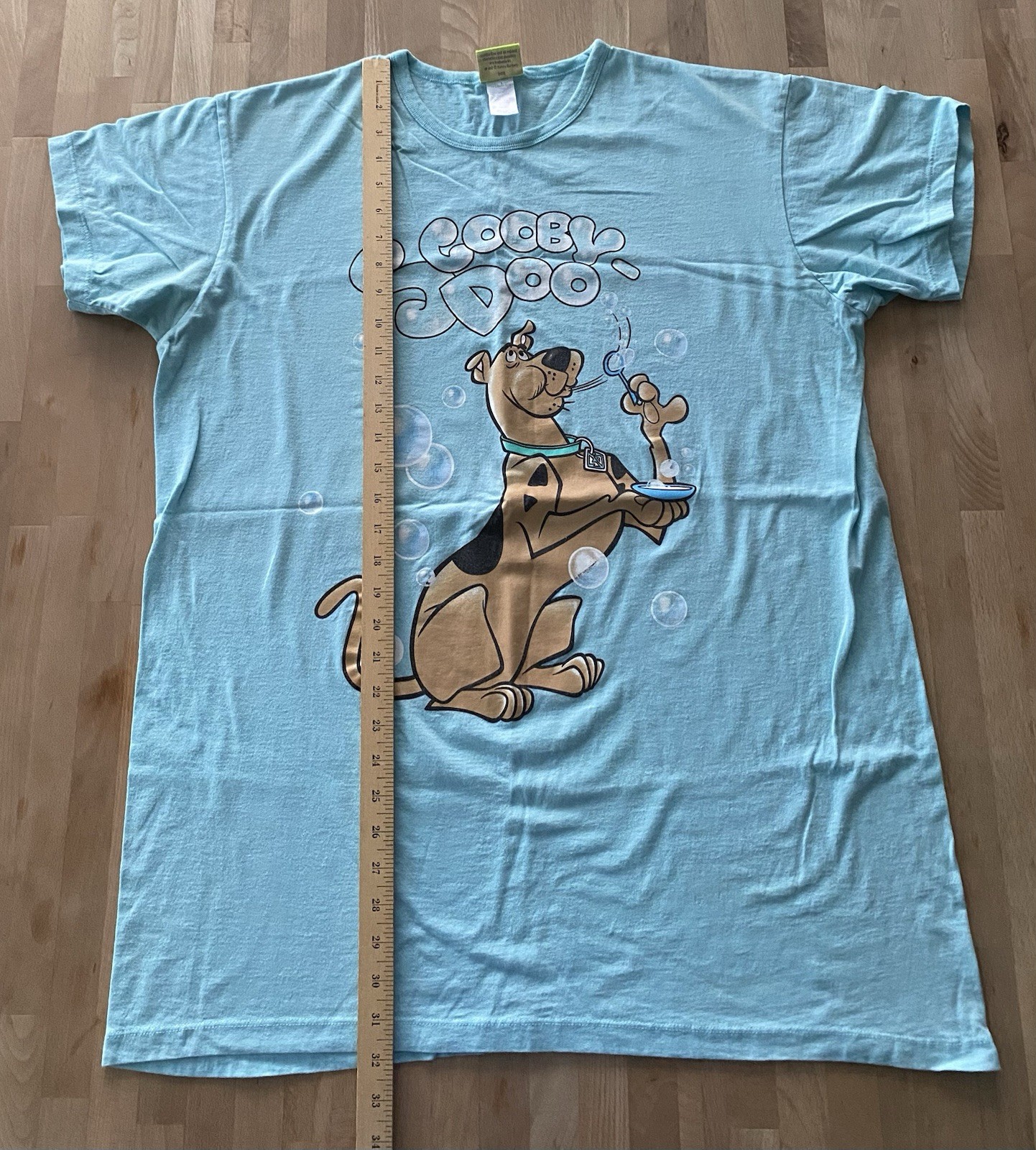 Vintage Scooby Doo Cartoon Network Bubbles Sleep Shirt One Size