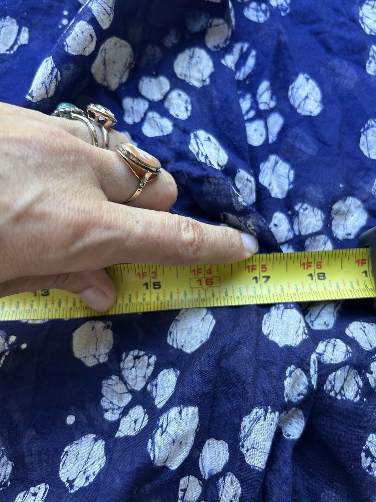 Vintage Batik M Fine Cotton Lightweight Kaftan Mumu Dress Cover Up