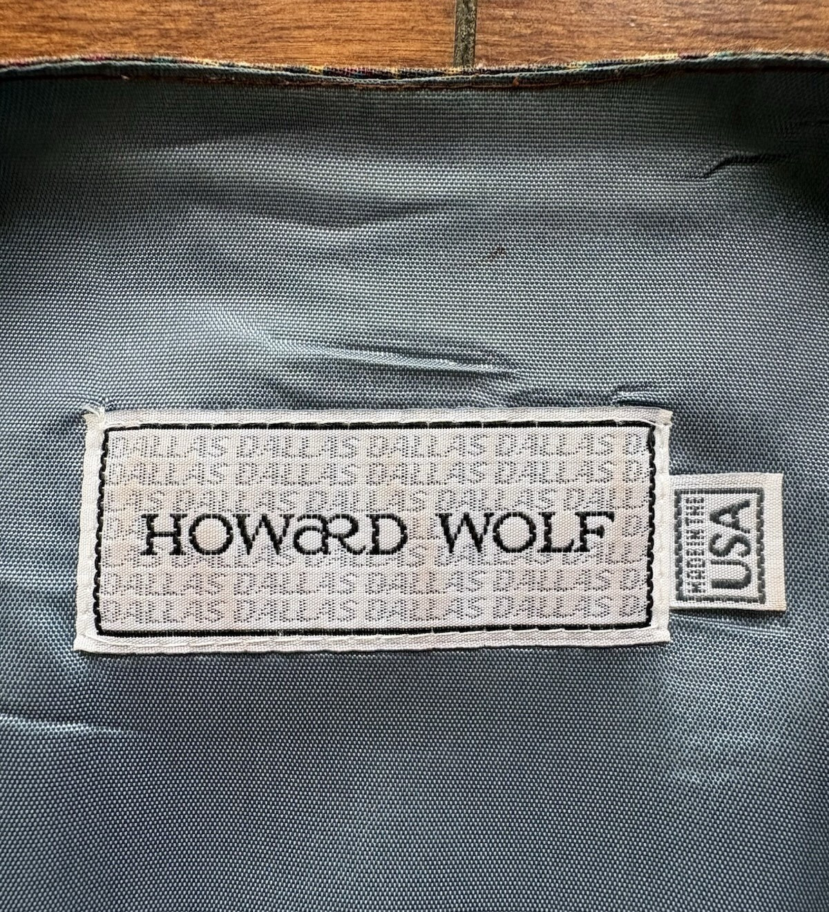 Vintage Howard Wolf Patchwork Western Cottagecore Vest Size 8 Poly/Cotton Blend