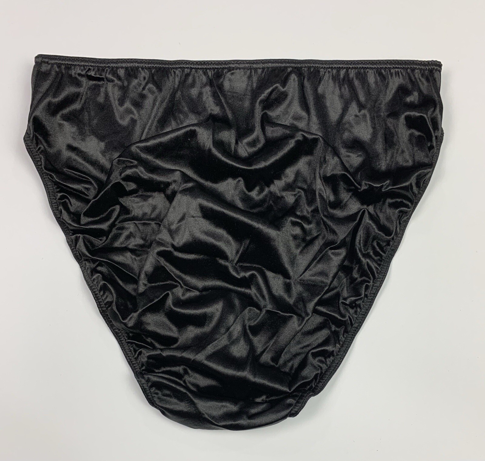 Second Skin Satin Classic Hi-cut Brief Panty XL