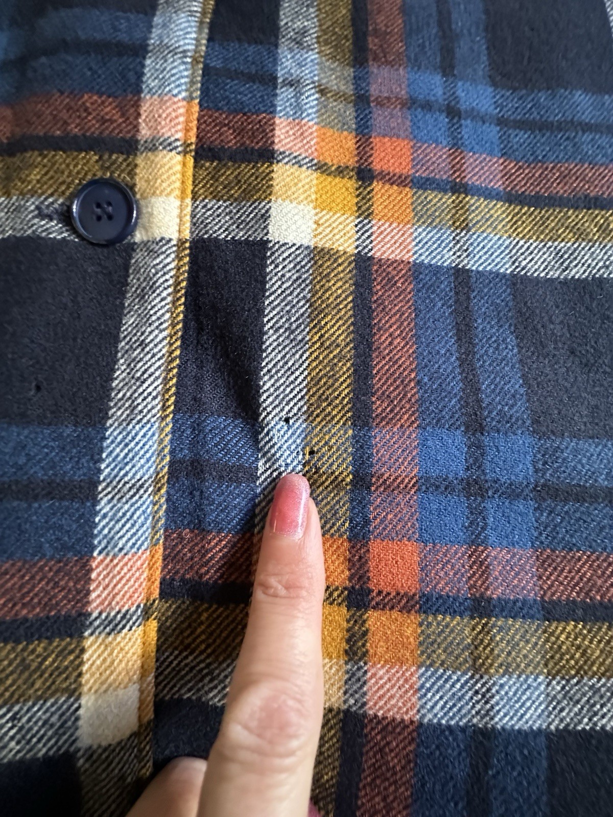 VTG Pendleton Knockabouts 100% Wool Plaid Maxi Skirt Size 14 Button Front READ