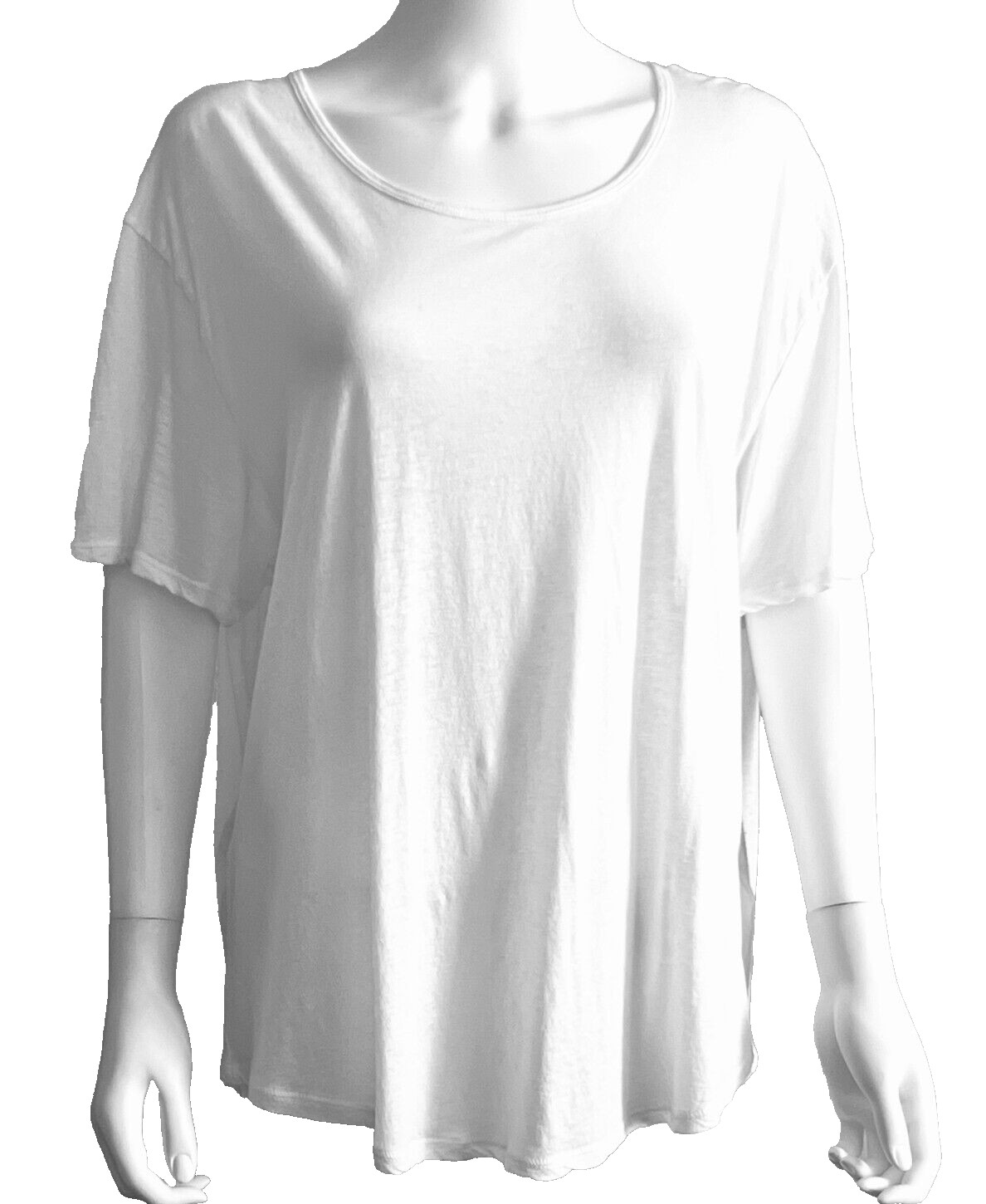 Vintage C2000s Standard JAMES PERSE Lightweight White Cotton T-Shirt, 3 (L)