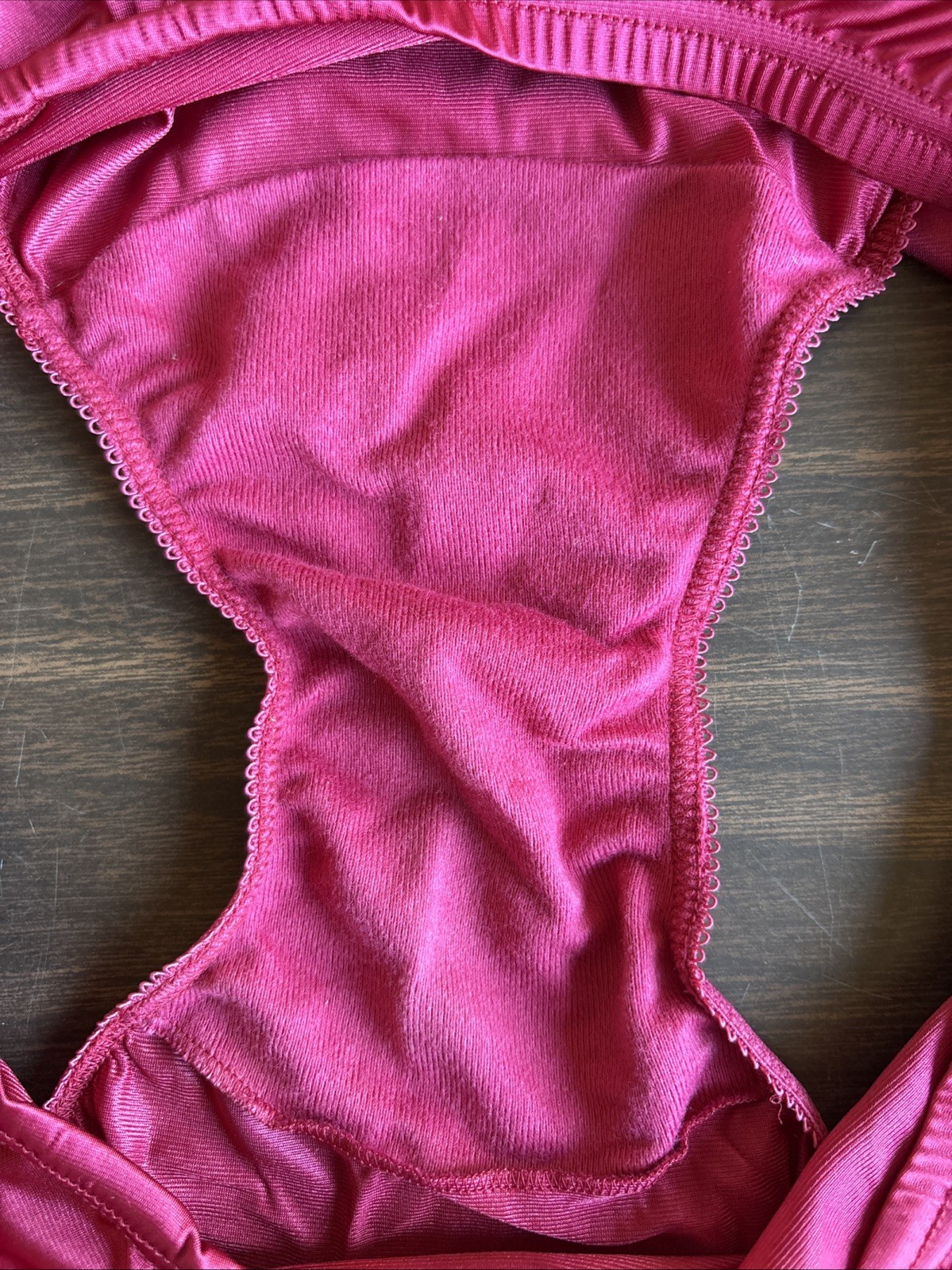 Vanity Fair Nylon Antron III Claret Panties Vintage Satin Panty NWT Anti-Cling 6