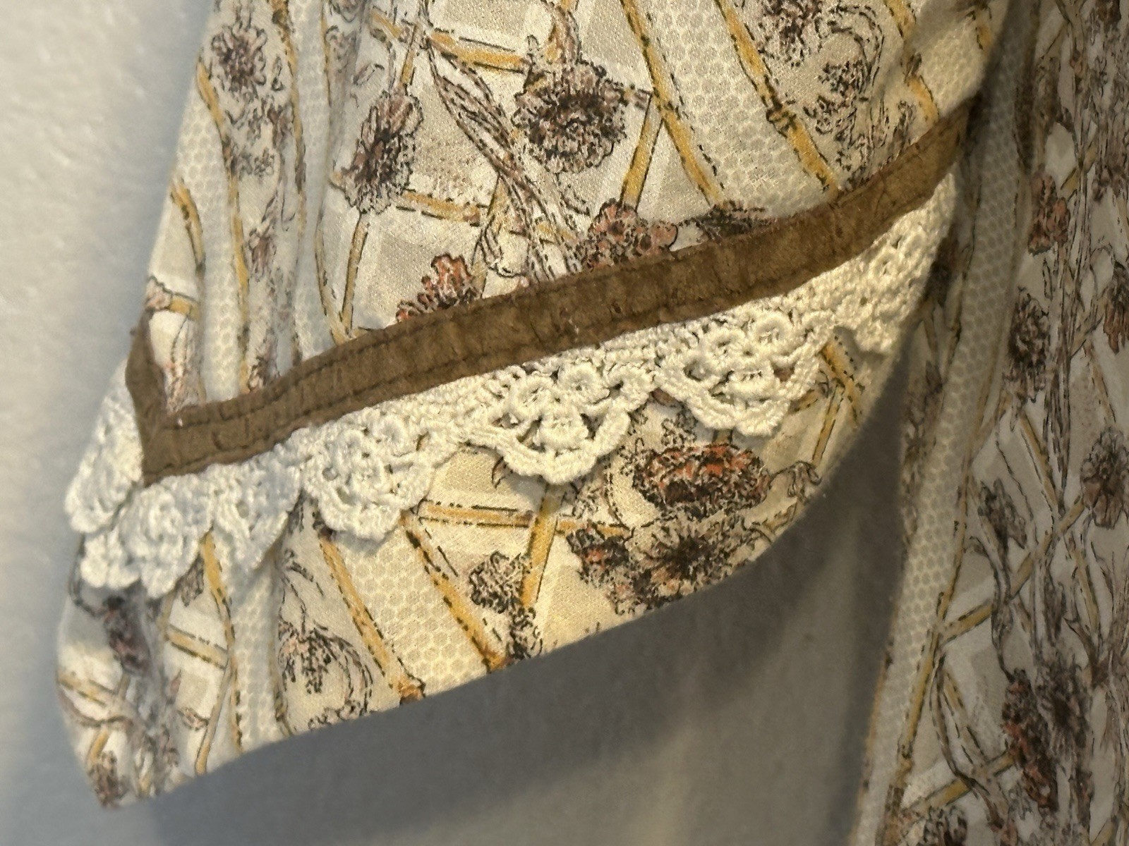 VTG LIBERTY HOUSE of HAWAII Bete Coll Muumuu Maxi Dress Floral Aloha szM Pockets