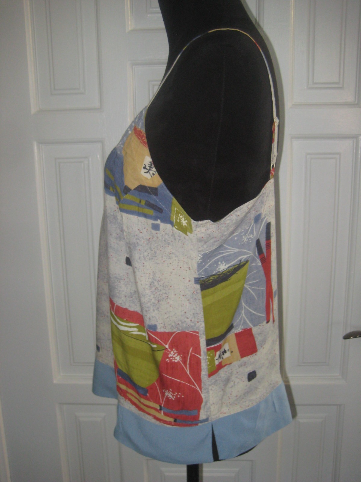 Vintage Jams World rayon Chopstick 3 pcs cami (L) tunic (L) pants (S) set L/S