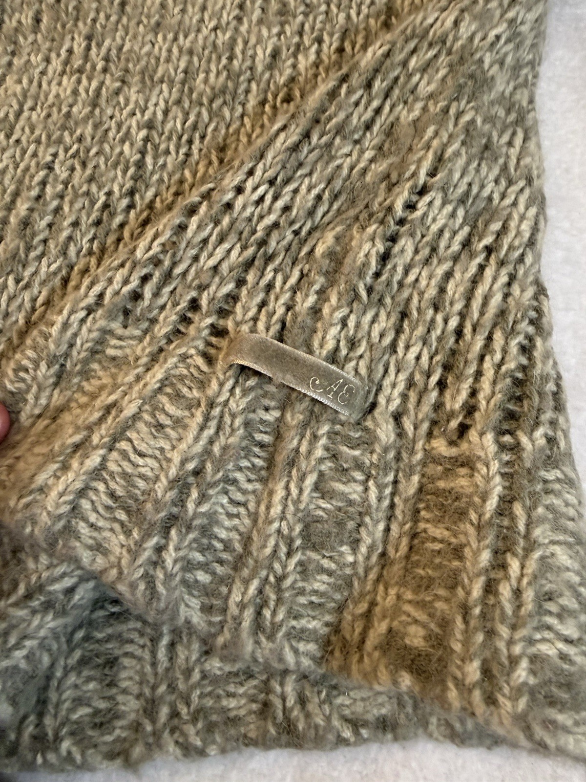 Vintage 90s Y2K American Eagle Outfitters Angora Blend Sweater AE Layer Knit