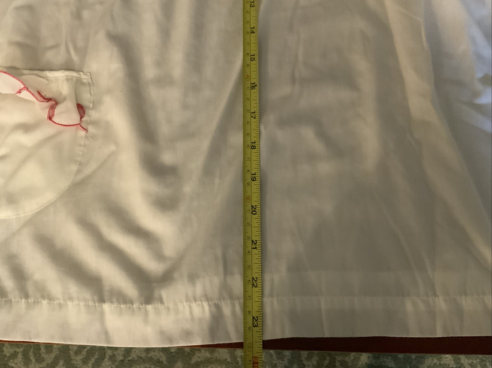 VTG Barbizon Nightie Bloomers M Ruffle Cottagecore Red Heart Blendaire Batiste